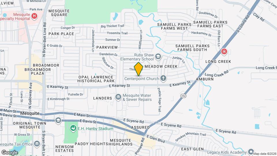 1112 Paintbrush St Map and Location Details