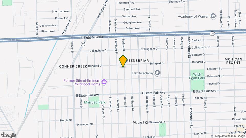 20091 Barlow St Map and Location Details