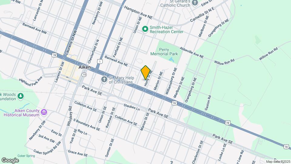 125 Horry St NE Mapa y Detalles de la Ubicación