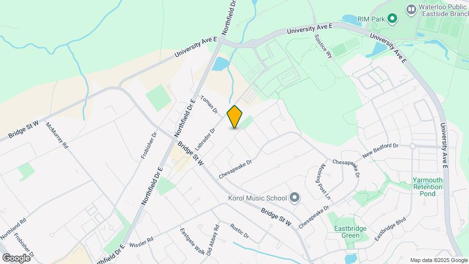 545 Chesapeake Crescent Map and Location Details