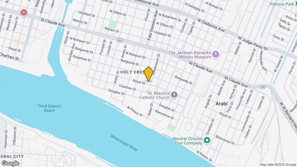 5721 Royal St Map and Location Details