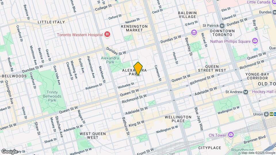 29 Denison Av Map and Location Details