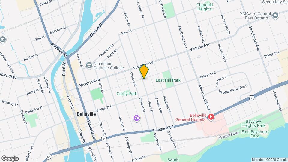231 Albert St Map and Location Details
