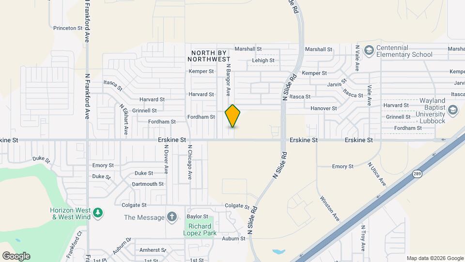 606 N Bangor Ave Mapa y Detalles de la Ubicación