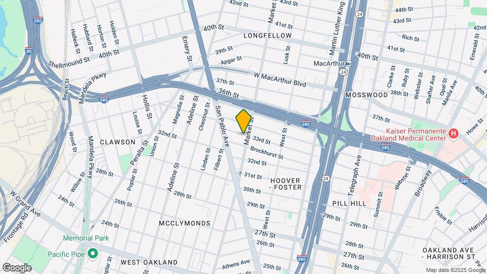 3283 Market St Map and Location Details