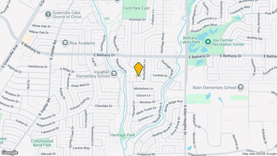 827 Cornell Ln Map and Location Details