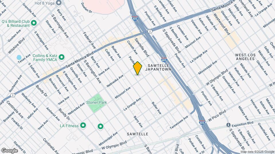 1840 Butler Ave Mapa y Detalles de la Ubicación