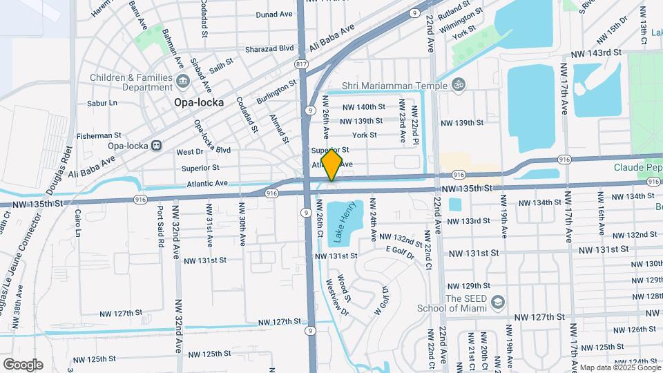 2605 NW 135th St Map and Location Details