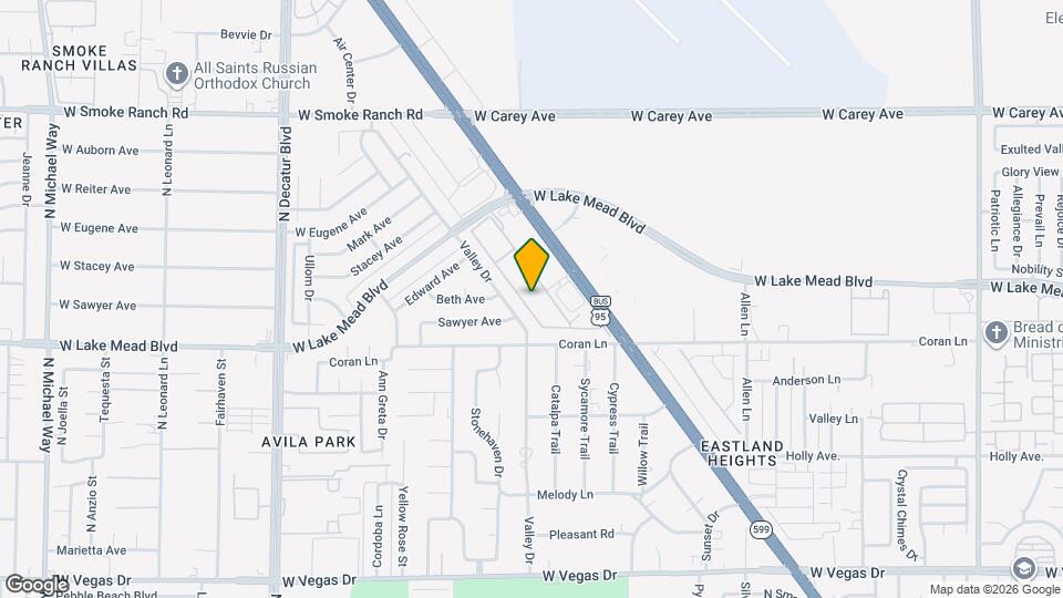 2060 Rancho Lake Dr Map and Location Details