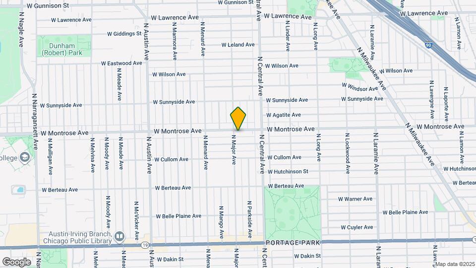 5653 W Montrose Ave, Unit Attic Map and Location Details