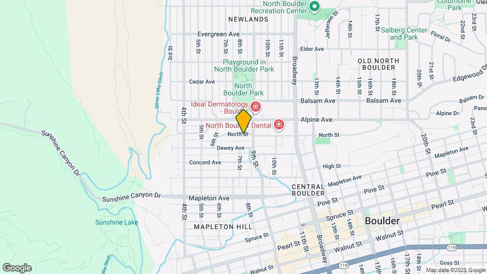 812 North St Map and Location Details