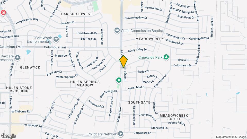 8062 Raleigh Dr Mapa y Detalles de la Ubicación