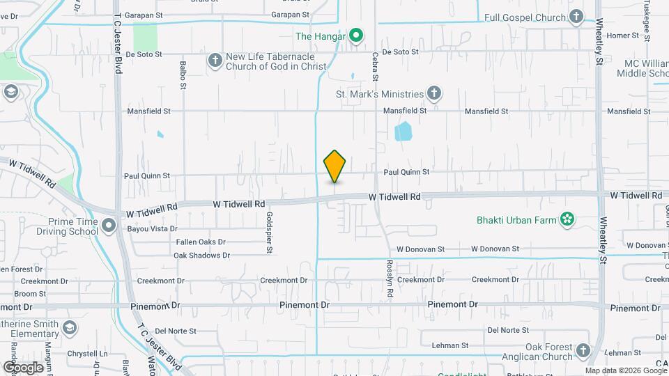 2335 Paul Quinn St Map and Location Details