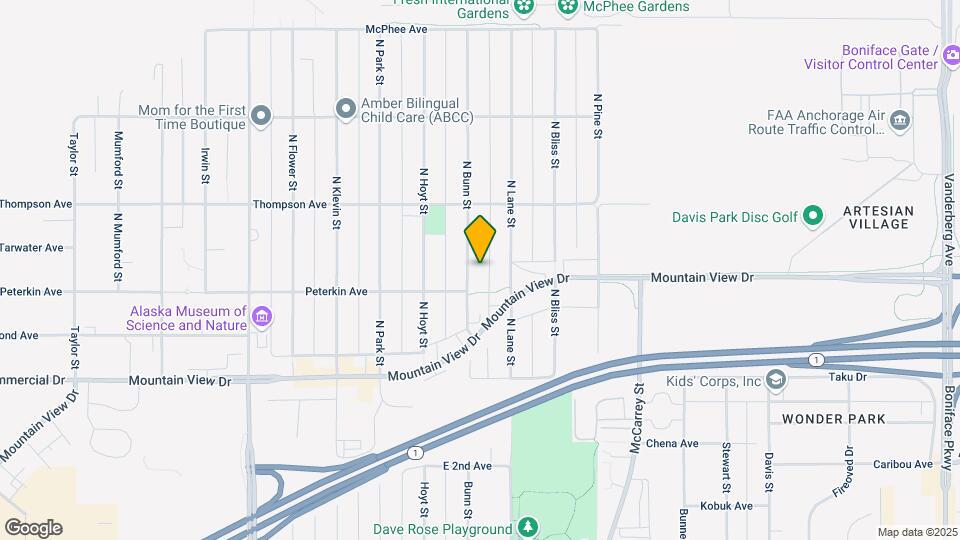 315 N Bunn St Map and Location Details