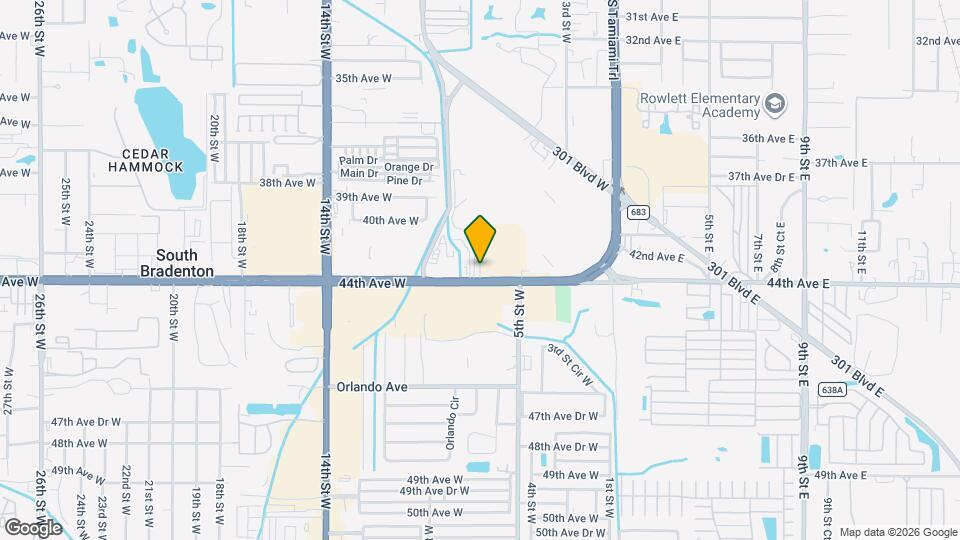 616 Cortez Rd W Map and Location Details