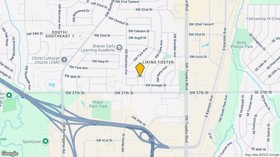 3620 SW Mayo Ave Map and Location Details