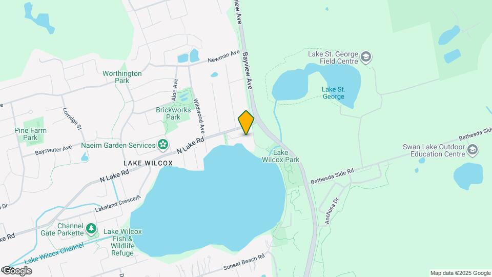 1 Lakeside Crescent Map and Location Details