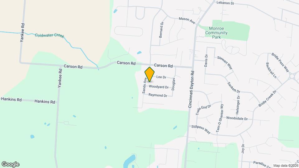 284 Woodyard Dr Map and Location Details
