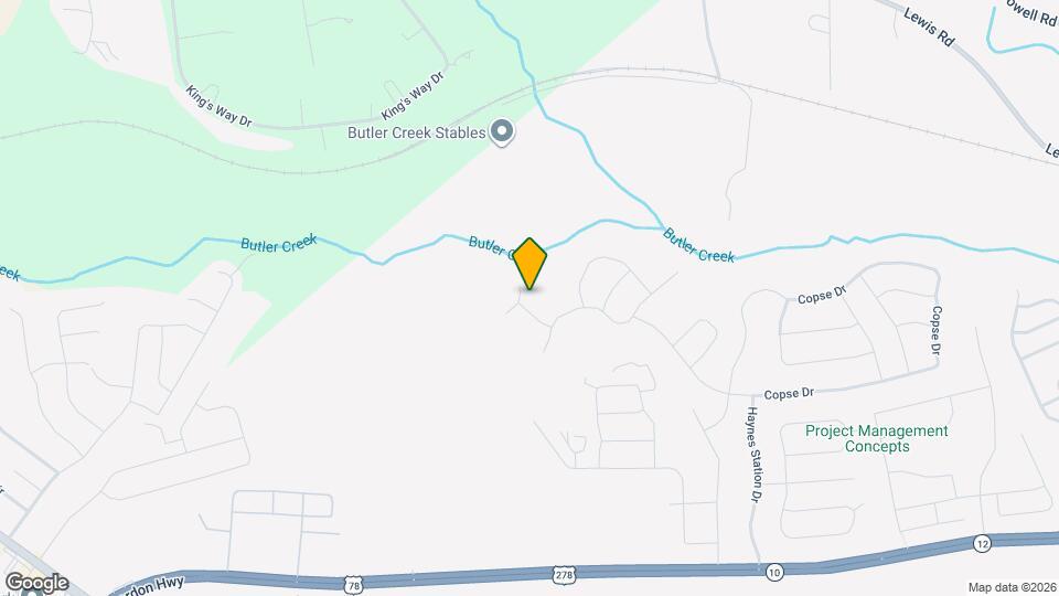 2106 Collister Ct Map and Location Details