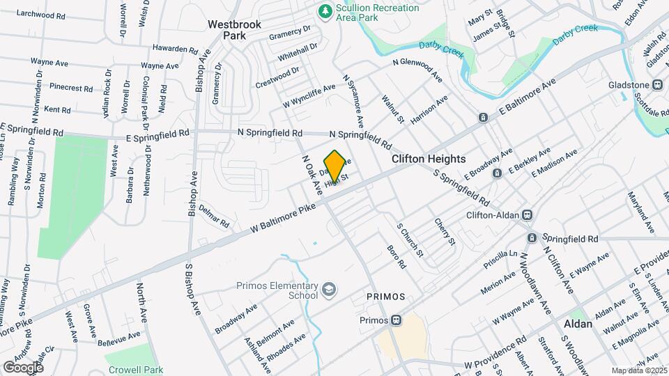 259 W Baltimore Pike Mapa y Detalles de la Ubicación