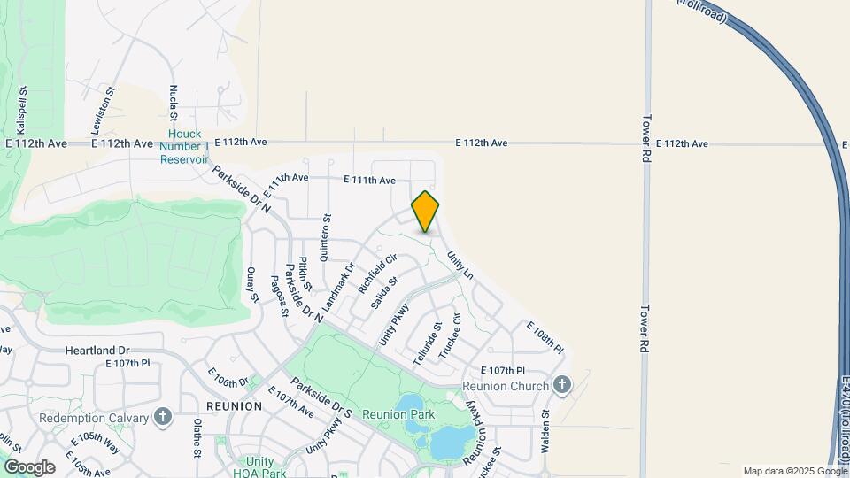 10983 Sedalia Way Map and Location Details