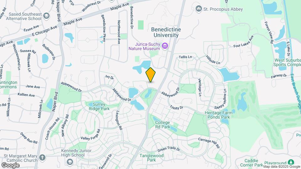 2392 Abbeywood Dr Map and Location Details