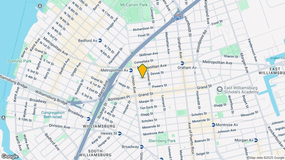 111 Ainslie St Map and Location Details