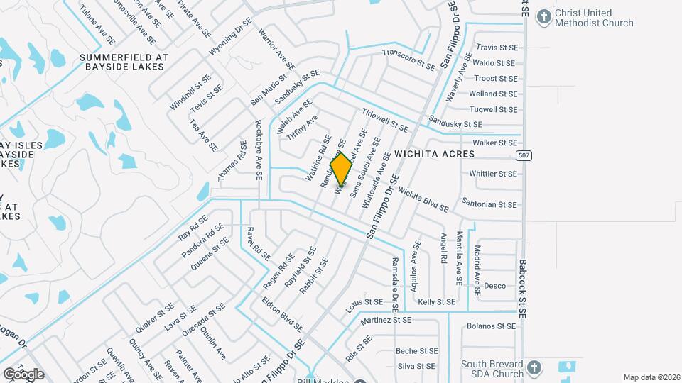 2201 Wagonwheel Ave SE Mapa y Detalles de la Ubicación