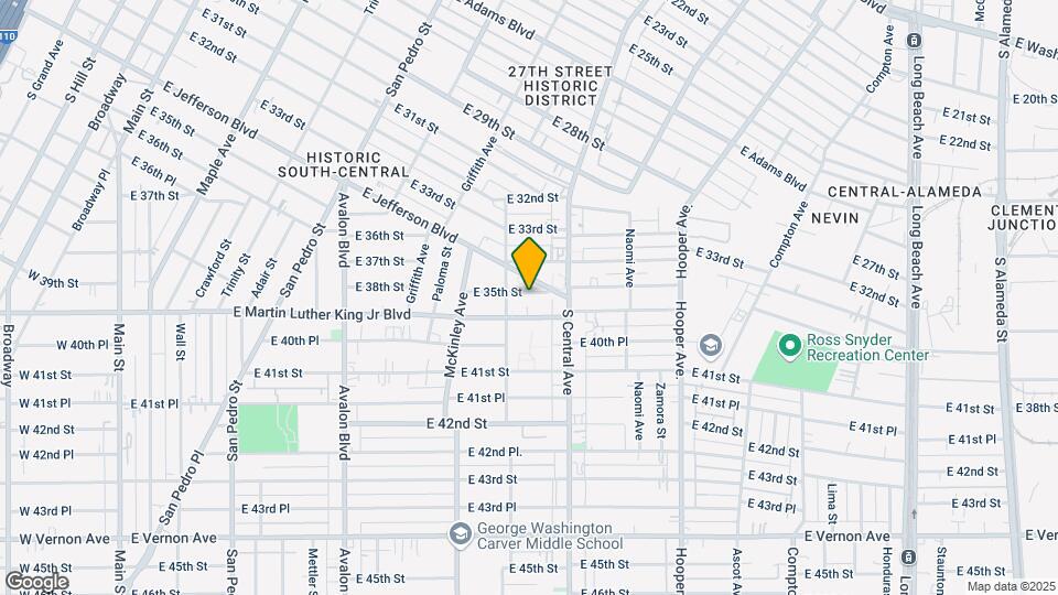 1006 E 35th St Map and Location Details