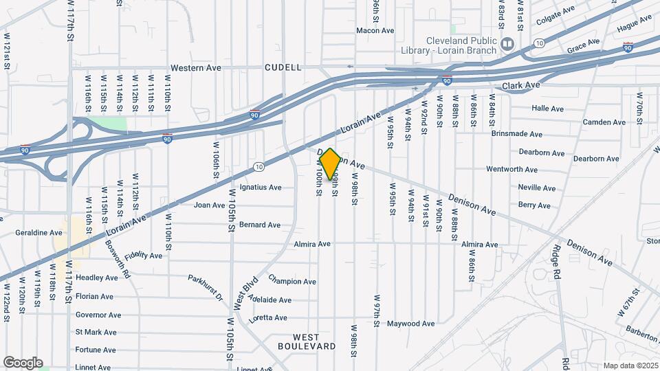 3252 W 99th St Map and Location Details