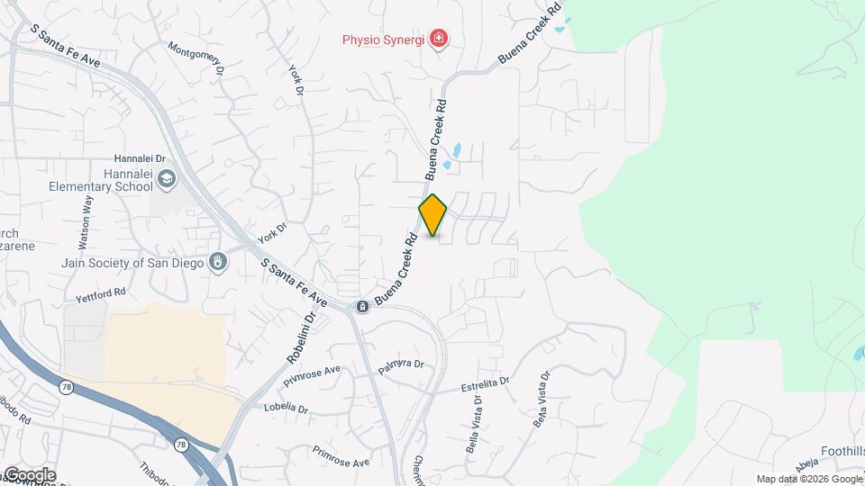 2158 Savona Ct Map and Location Details