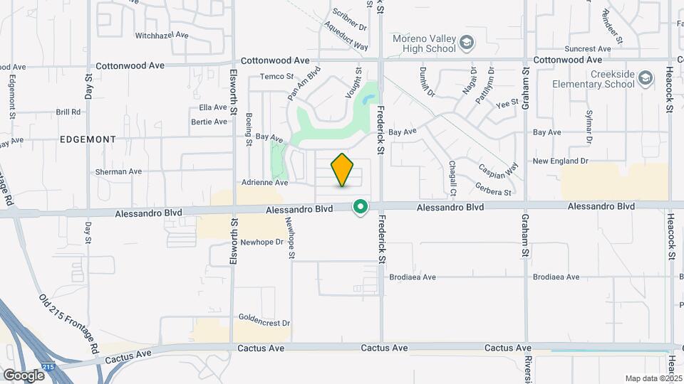 22877 Adrienne Ave Map and Location Details