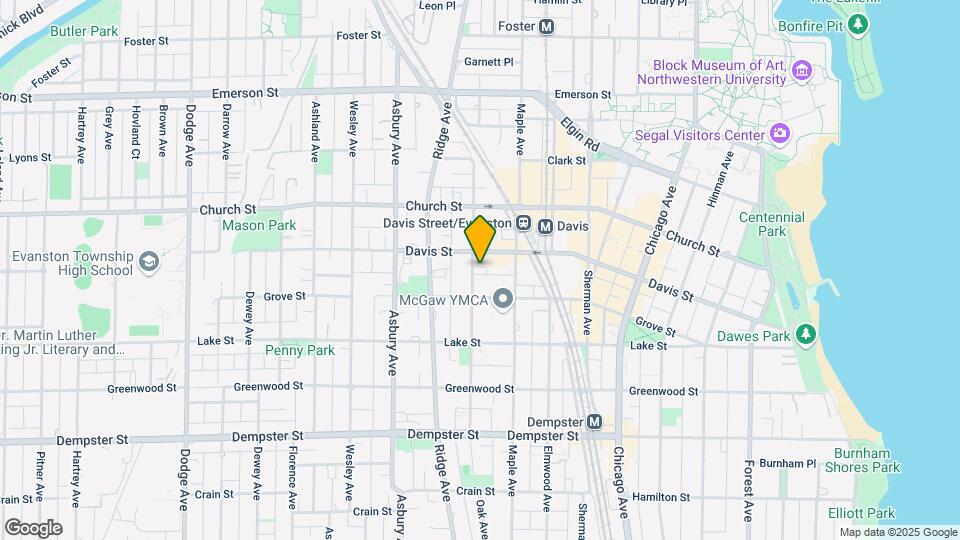 1575 Oak Map and Location Details
