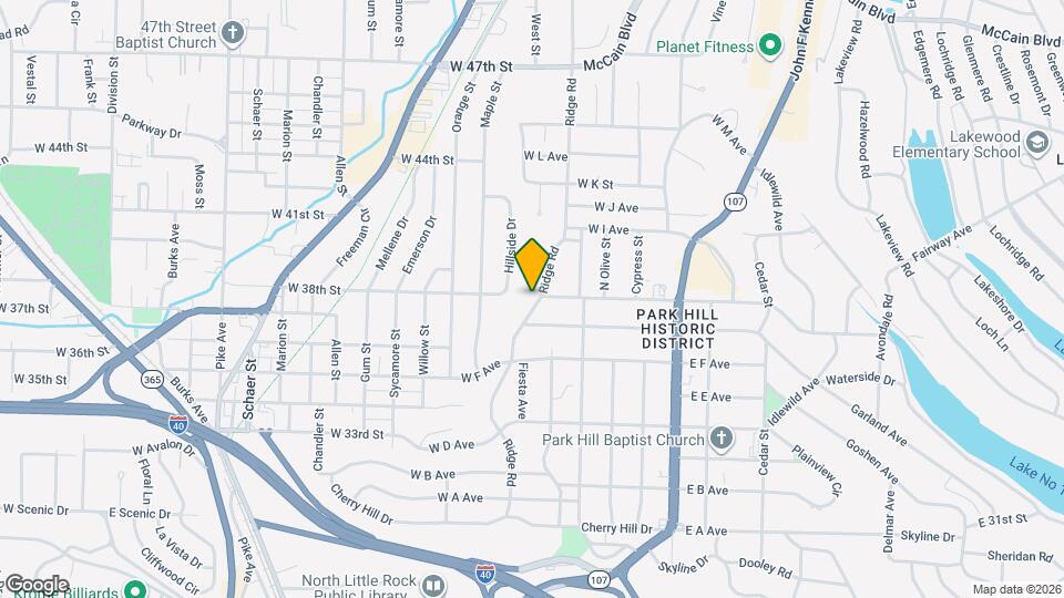 3727 Ridge Rd Map and Location Details