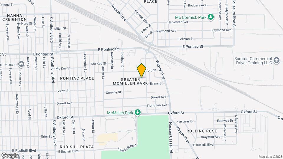 2818 Mauldin Dr Map and Location Details