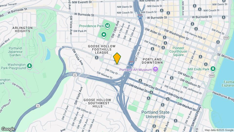 1519-1519 SW Columbia St Map and Location Details