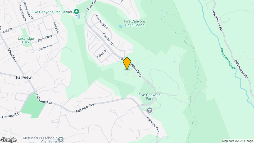 5220 Peacock Hill Dr Map and Location Details