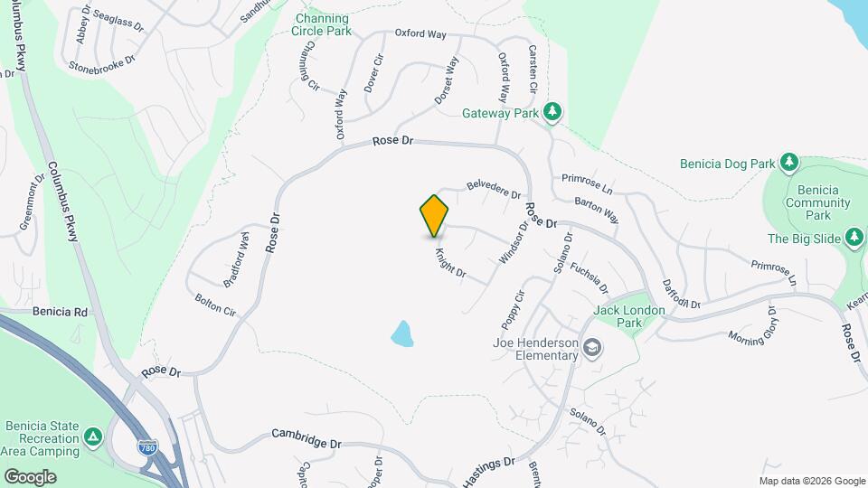 694 Knight Dr Map and Location Details