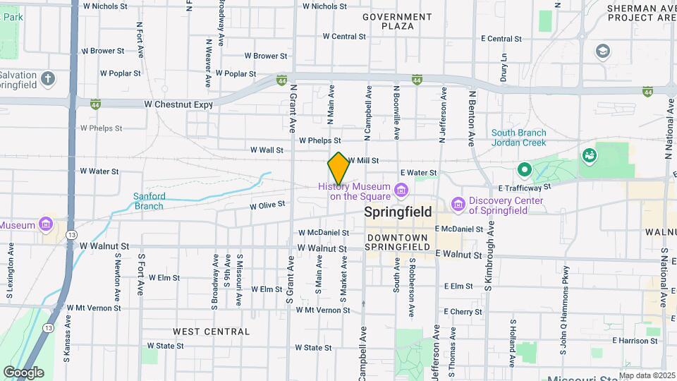 509 W Olive St, Unit 204 Map and Location Details