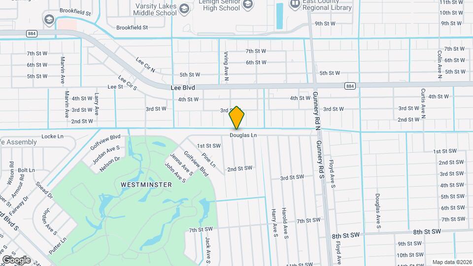 4624 Douglas Ln Map and Location Details