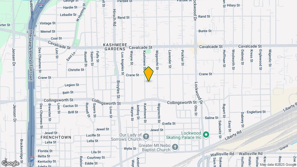 3914 Kashmere St Map and Location Details