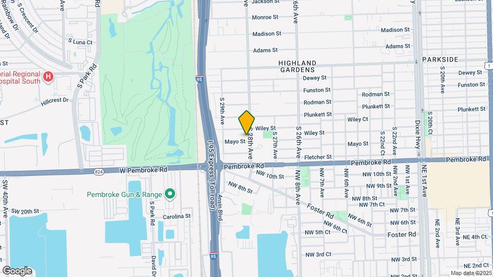 2801 Mayo St Map and Location Details