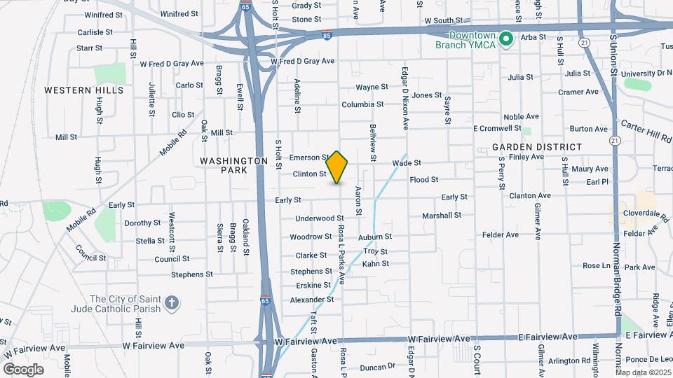 1264 Rosa L Parks Ave Mapa y Detalles de la Ubicación