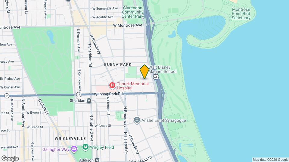 646 W Bittersweet Pl, Unit 4 Mapa y Detalles de la Ubicación