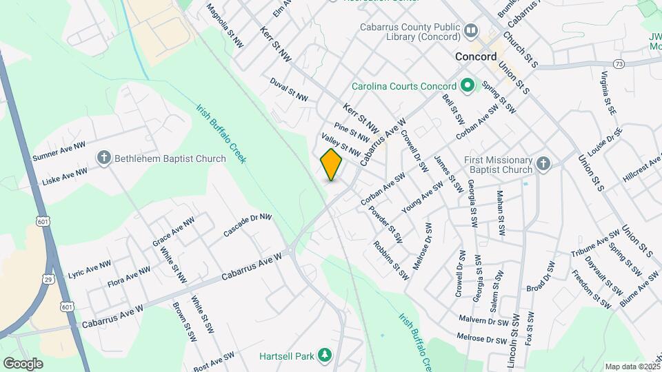 321 Howerton Ave NW Mapa y Detalles de la Ubicación