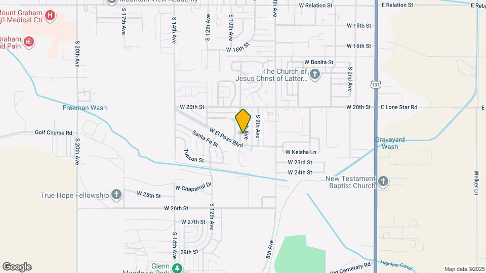 2204 S 10th Ave Map and Location Details