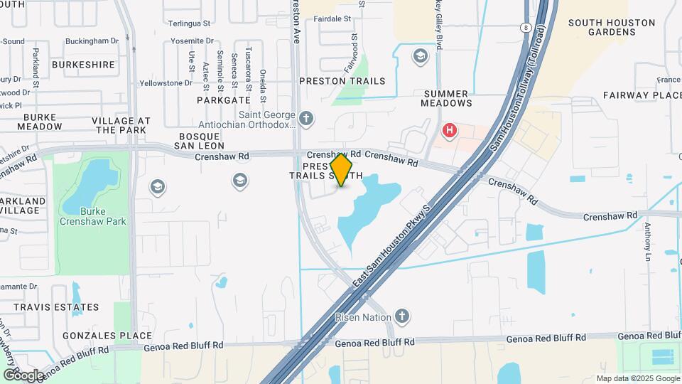 4831 Preston Trail Ln Map and Location Details