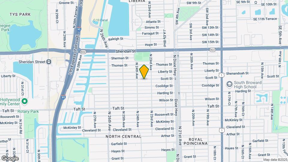 2326 Scott St, Unit A Map and Location Details