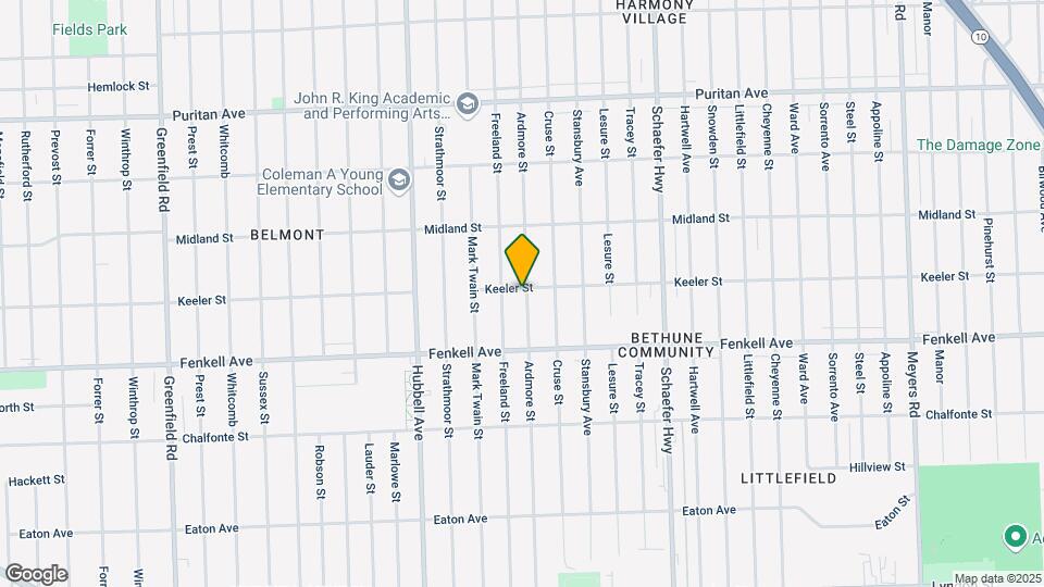 15395 Ardmore St Map and Location Details