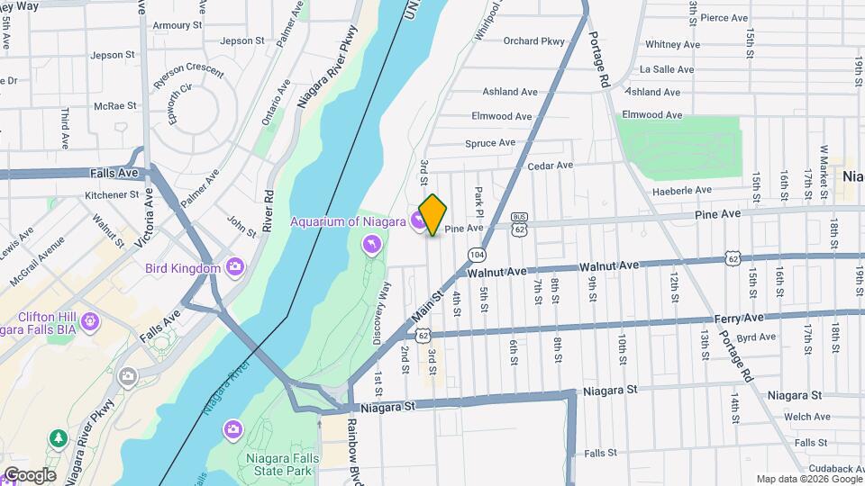 625 3rd St, Unit 1 Map and Location Details